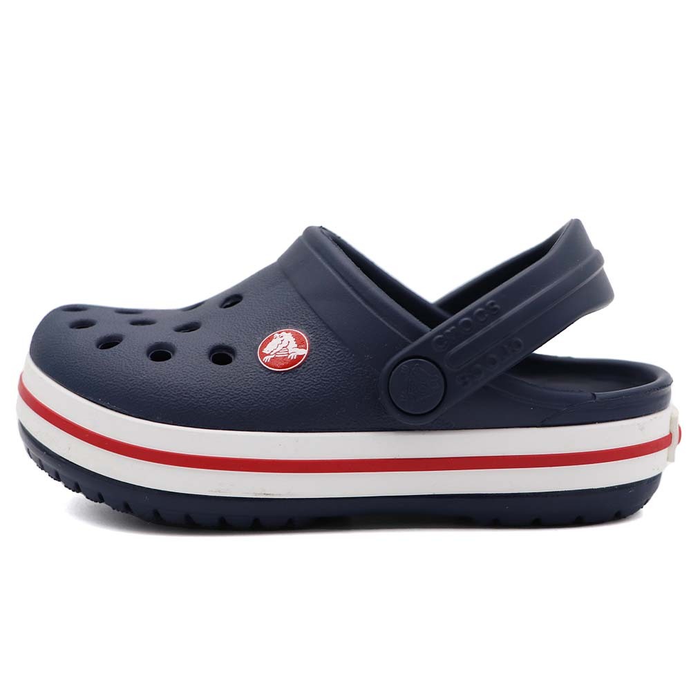 Crocs clog t卡駱馳 洞洞鞋 防水 小中童 經典藍紅 R7762 (207005-485)