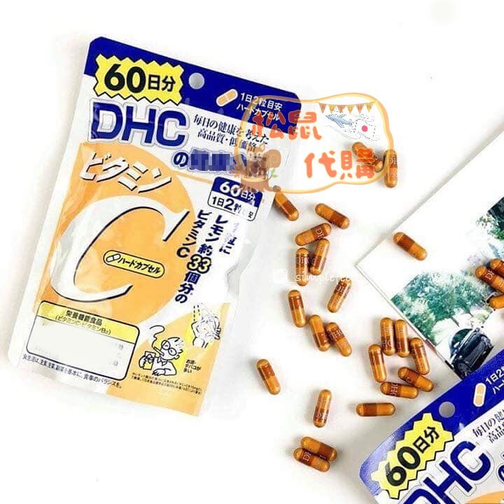 🐿️松鼠代購 🌰現貨◆免運🌰 日本 DHC 維他命C 60日份 維他命系列 一般型 維生素C