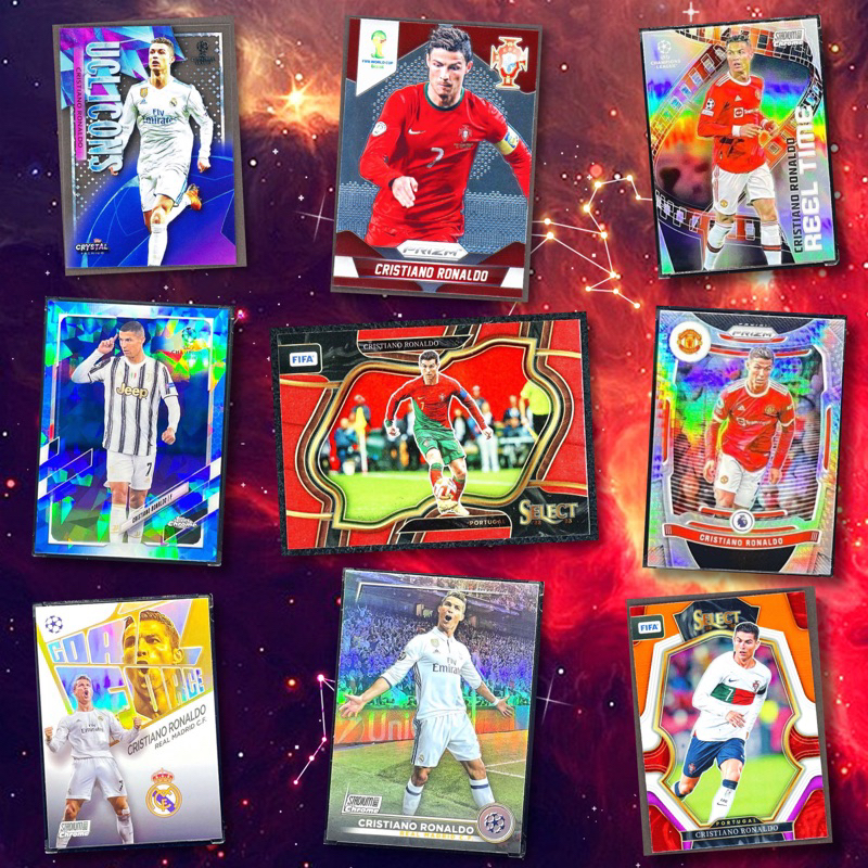 4月5號更新！C羅 Cristiano Ronaldo 各系列高比例 球員卡 金屬卡 Topps 歐冠 曼聯 梅西