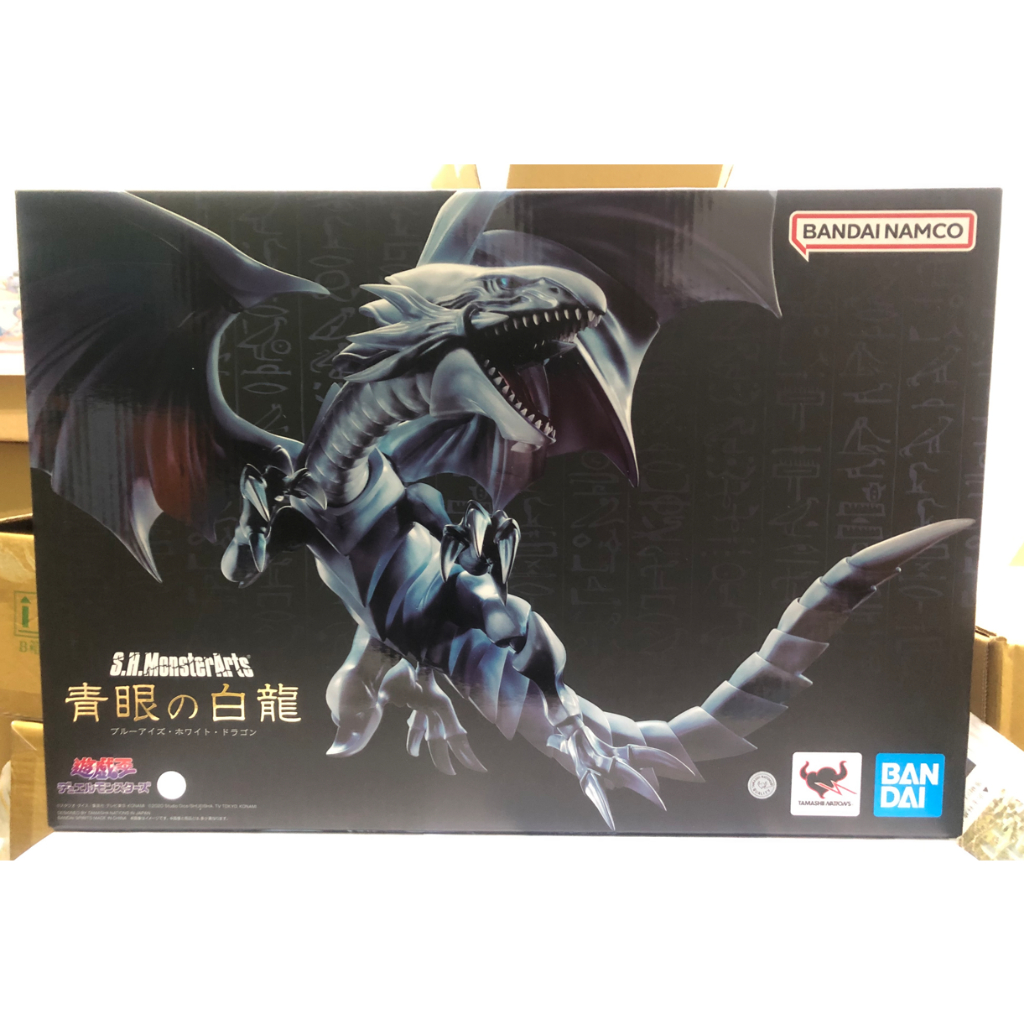 萬代 BANDAI 代理版 S.H.MonsterArts 遊戲王 SHM 青眼白龍