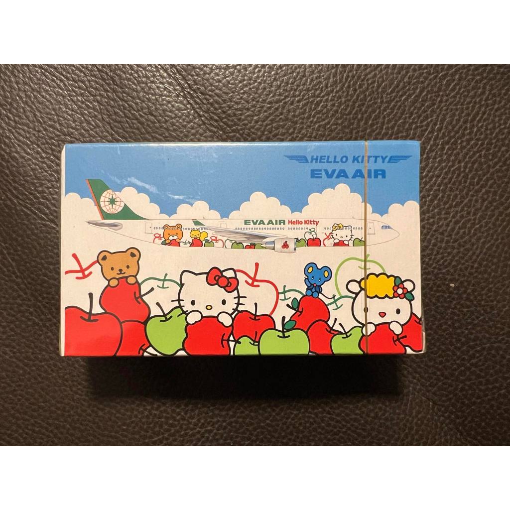 【全新】EVA AIR長榮航空Hello Kitty撲克牌 蘋果 三麗鷗撲克牌 凱蒂貓