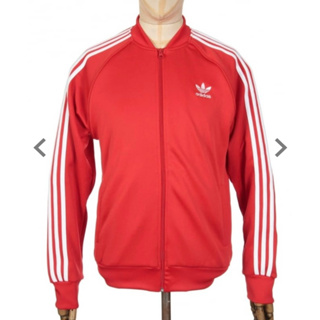 Adidas Originals Superstar 男款運動上衣、外套（紅色）