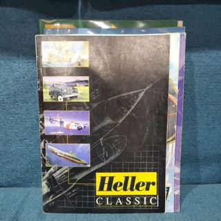 法國 HELLER 模型。年度商品目錄。絕版。狀況如圖。