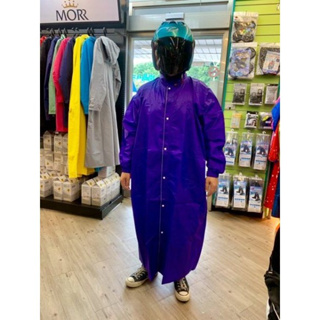 前開式雨衣，一件式雨衣，602/紫