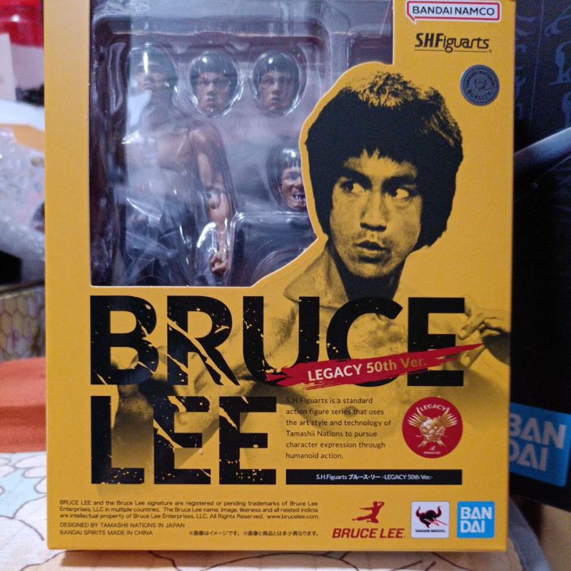 現貨 萬代 S.H.Figuarts SHF 李小龍 Bruce Lee 傳奇50周年 全高約130mm