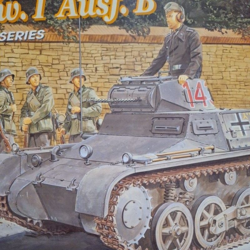 戰車模型/Pz.Kpfw.I Ausf.B/1:35威龍
