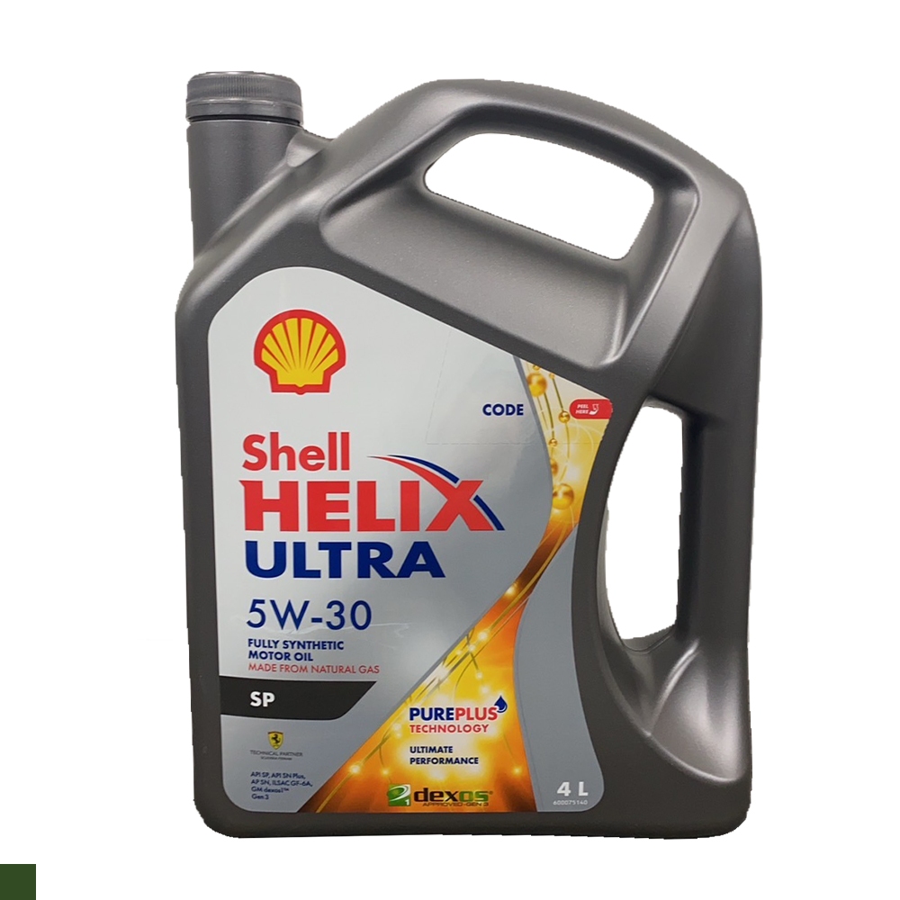 【轉角遇到寶】SHELL ULTRA 5W30 SP 4L 殼牌 全合成機油 汽車機油 箱購4入【箱購免運】