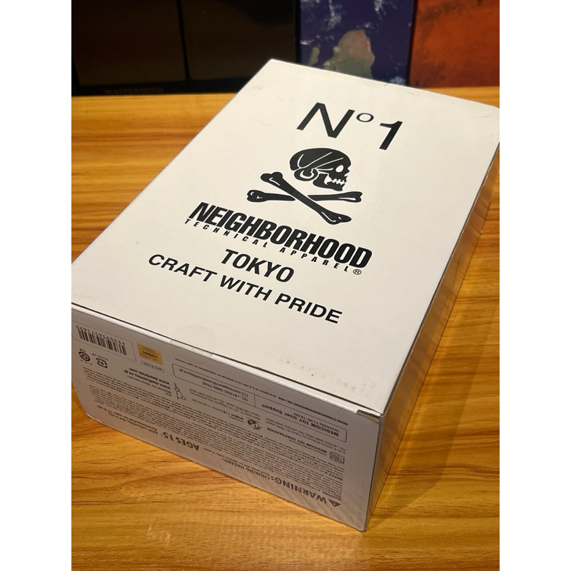 NEIGHBORHOOD x BE@RBRICK 庫柏力克熊 400% 拆擺 二手