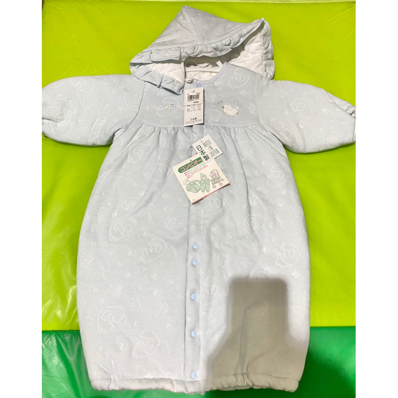 日本製 寶寶連身衣 嬰兒連身衣 嬰兒保暖衣 男女童連身衣（全新）