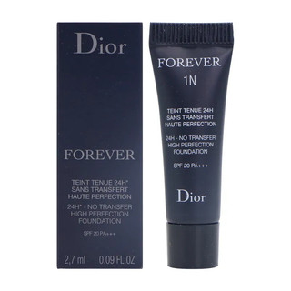 Dior超完美持久粉底液 (柔霧粉底液1N /柔光粉底液) 小樣 全新未拆專櫃正品
