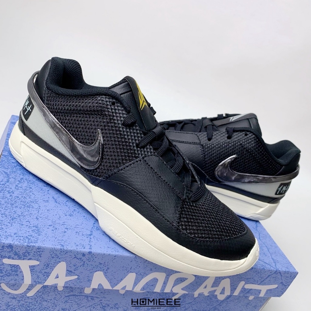 【Homieee】Nike Ja Morant JA1 Smoke Black 籃球鞋 黑白 DR8786-002