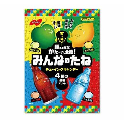 《阿順代購》現貨 當天出貨 日本代購 日本綜合糖果 超酸糖果 內含四種口味 汽水 可樂 青蘋果 檸檬 諾貝爾NOBEL