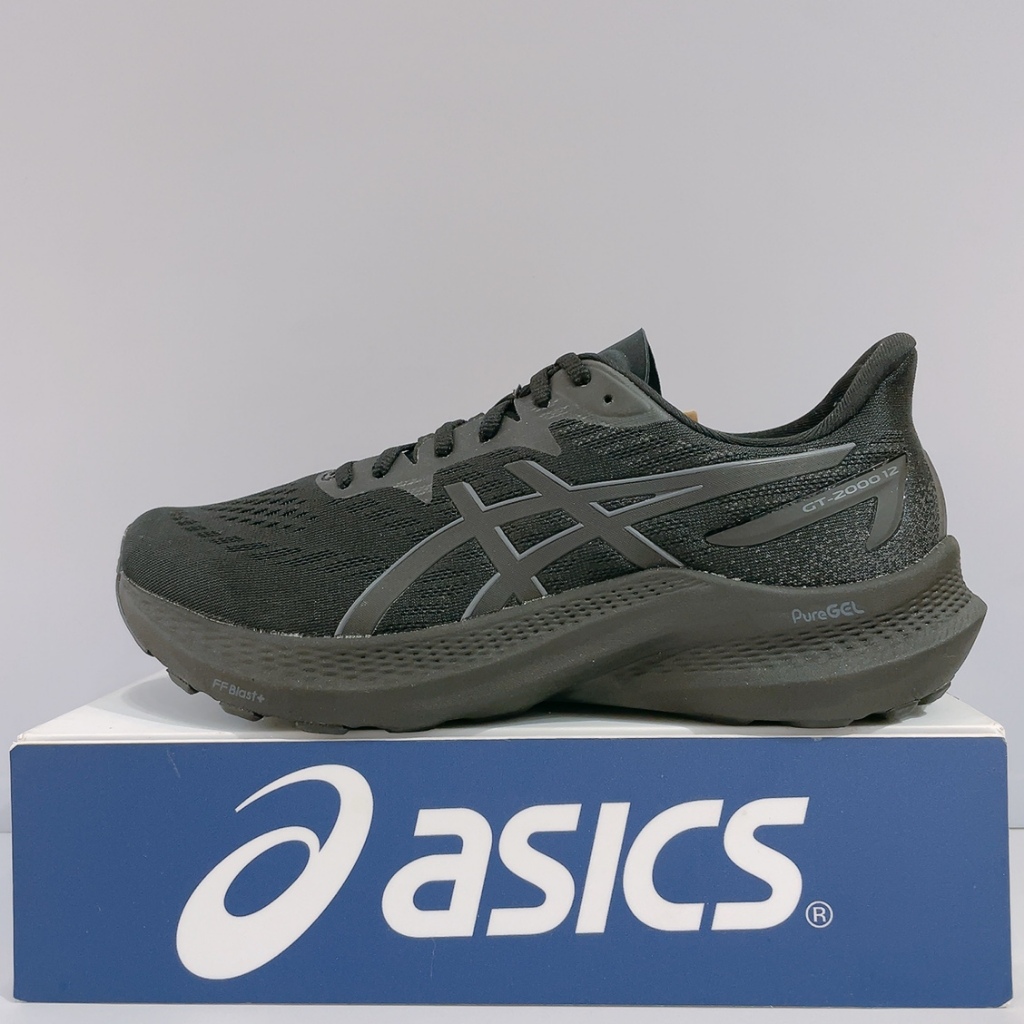 ASICS GT-2000 12 (4E) 男生 黑色 寬楦 舒適 緩震 彈力 運動 慢跑鞋 1011B686-001