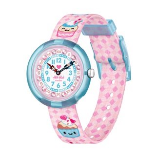 【FlikFlak】兒童手錶 BAKE IT UP (31.85mm) 瑞士錶 兒童錶 手錶 編織錶帶 FBNP219