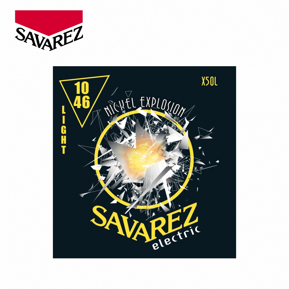 SAVAREZ X50L LIGHT 鍍鎳電吉他弦 10-46【敦煌樂器】