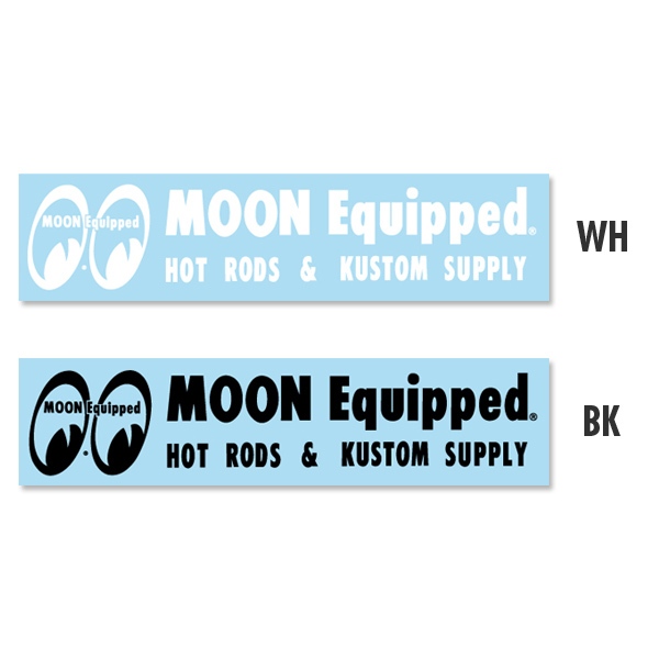 MOON Equipped Logo 轉印貼紙 兩色可選購