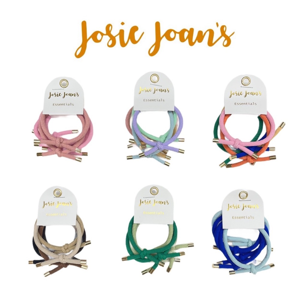 Josie Joan's 5入金釦結髮圈