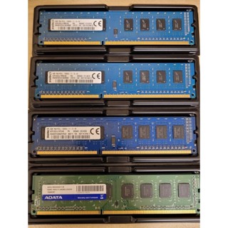 二手 桌上型電腦 桌機 記憶體 RAM DDR3 ddr3 1600 4G 單面 金士頓 威剛