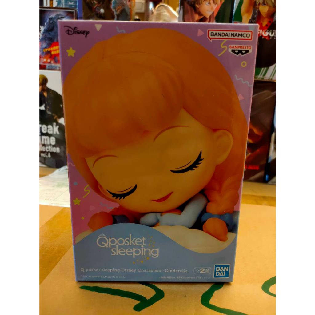 Qposket QP 景品 Disney 迪士尼公主 灰姑娘 仙杜瑞拉 睡覺 日版