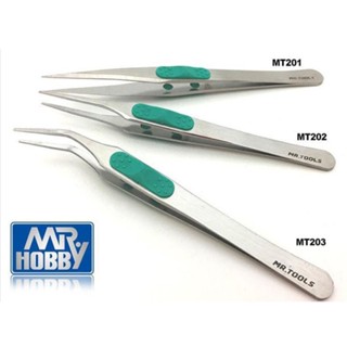 【鋼普拉】現貨 Mr.Hobby 郡士 MT201 MT202 MT203 鑷子夾 模型夾 直夾 尖頭 貼紙夾 水貼夾
