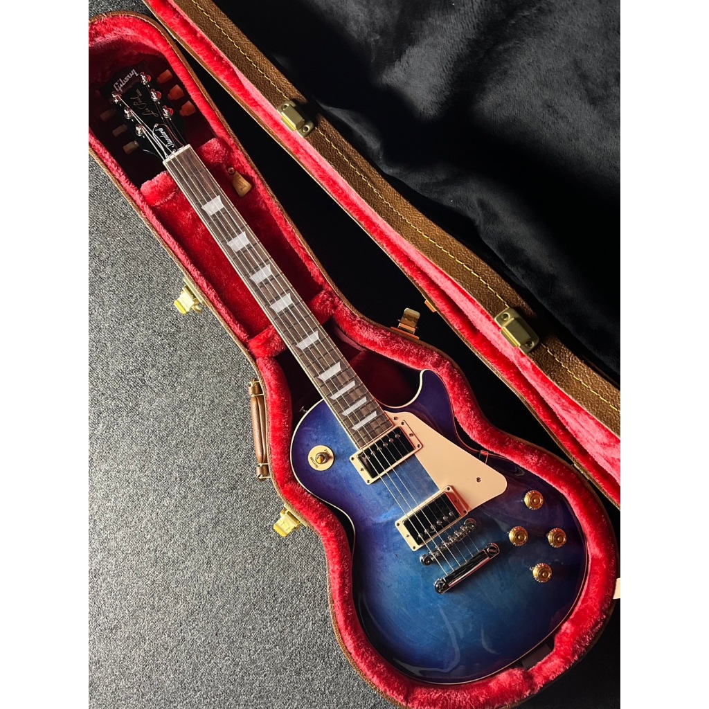 【名人樂器】2024最新到貨 Gibson Les Paul Standard 50s Figured Top 藍莓漸層