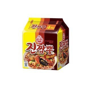 『韓日食糖』現貨❣️韓國🇰🇷OTTOGI 不倒翁 金螃蟹海鮮炒碼麵 一包4入 海鮮湯麵 不倒翁海鮮 金螃蟹 韓國炒碼麵