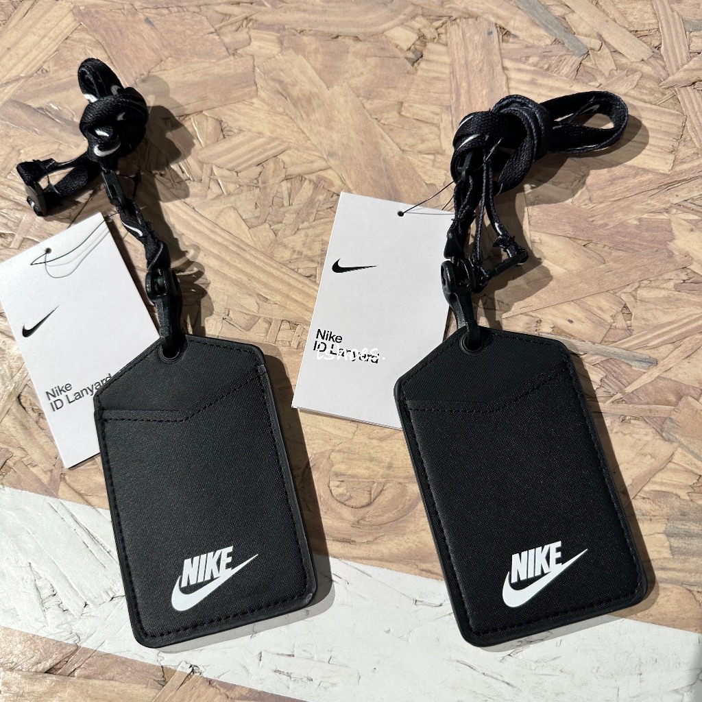 現貨 iShoes正品 Nike ID 證件夾 黑色 識別證 證件帶 名牌掛繩 卡片夾 DC3632-091