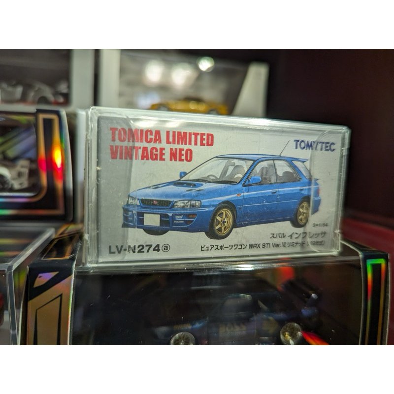 現貨 Tomytec LV-N274 藍1/64 Subaru Impreza wagon WRX STI