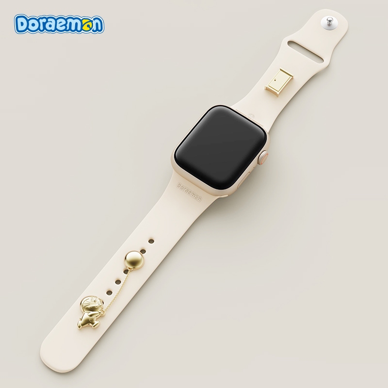 【最後一個】正版 哆啦A夢 氟橡膠表帶 蘋果錶帶 Apple Watch 表帶 iwatch 錶帶 哆啦a夢 小叮噹