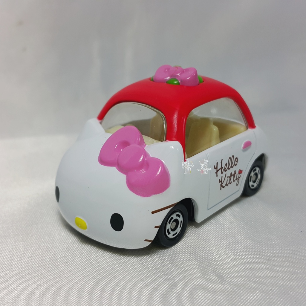 S03二手近新玩具｜三麗鷗｜TAKARA TOMY Dream TOMICA 152 HELLO KITTY造型小汽車｜