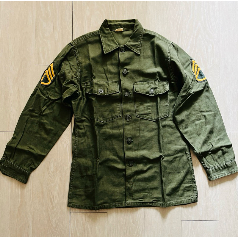 Vintage US ARMY OG-107 field shirt 美軍公發