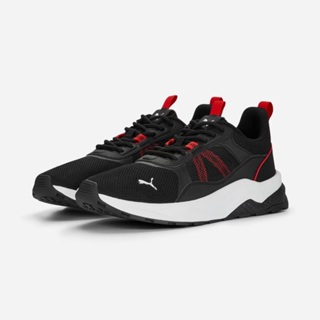 puma anzarun 2.0 jr 鞋帶 大童 運動鞋 黑紅 390841-03 39084103