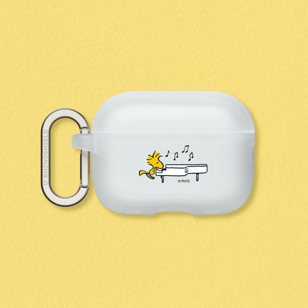 犀牛盾 適用Airpods 4/3/2/1/Pro/Pro 2 防摔保護殼∣Snoopy史努比/鋼琴家胡士托