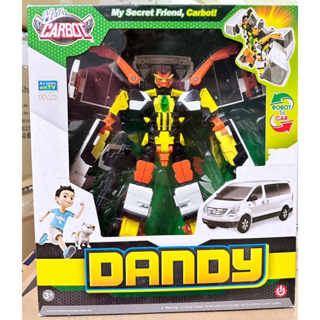 全新 絕版 HELLO CARBOT 衝鋒戰士 大型 DANDY 大力 變形機器人 休旅車 廂型車 救援大力