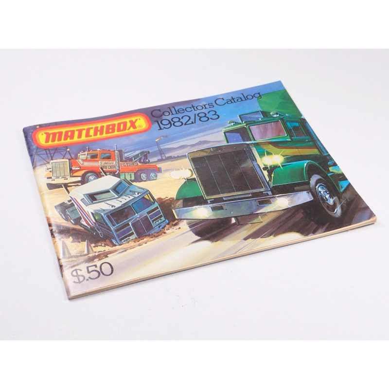 《盒控》Matchbox Lesney 火柴盒 Collector's Catalog 火柴盒小汽車1982/83年型錄