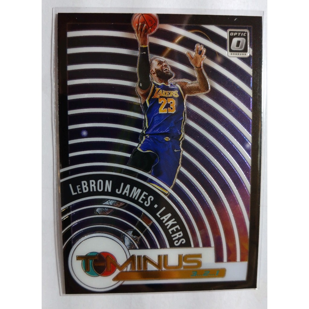 NBA 籃球 湖人 Panini DONRUSS OPTIC T-MINS  LEBRON JAMES 球員卡