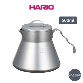 HARIO V60戶外用金屬咖啡壺 露營必備 O-VCSM-50-HSV Gusense Select 現貨