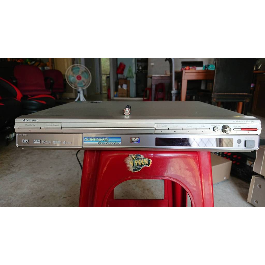 二手日本製PIONEER DVD錄放影機,DVR-310-S型