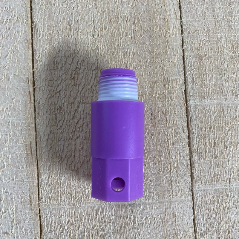 紫色長牙塞2號 1/2" 專利長牙塞(免用止洩帶)可重複使用
