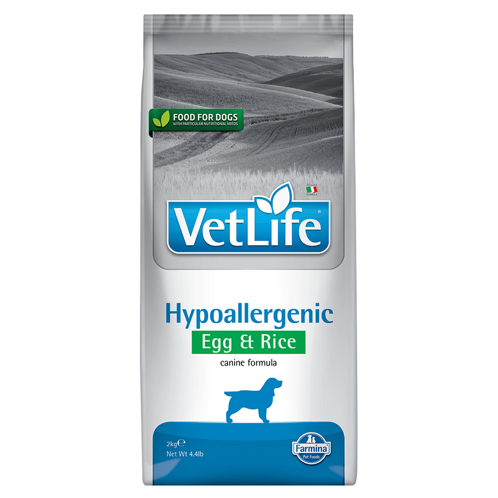 【Farmina法米納】Vet Life天然處方-犬用皮膚保健低敏配方 雞蛋白米 2kg