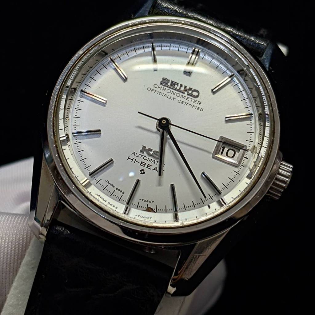 | Vintage 古董錶 |品項稀有 King Seiko 56KS Chronometer 天文臺認證 自動機械錶