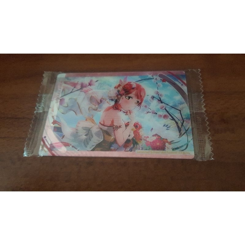 LoveLive 虹咲學園 上原步夢萬代合作學園偶像祭ALL STARS威化餅食玩餅卡19Vol.1 偶像同好會