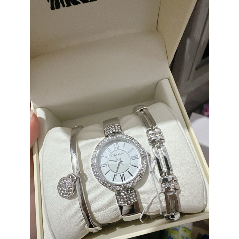 ANNE KLEIN 手錶⌚️女士手錶手鍊三入組