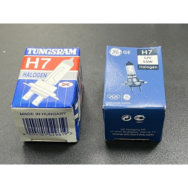 奇異 H7 燈泡 GE 湯斯朗 TUNGSRAM H7 大燈燈泡 12V 55W