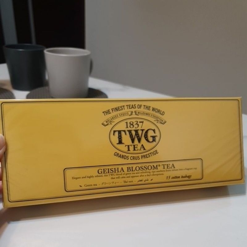 現貨 TWG茶包 唐寧茶 蝴蝶夫人之茶 蜜桃香氣 手工純棉茶包禮盒 貴婦下午茶  15包
