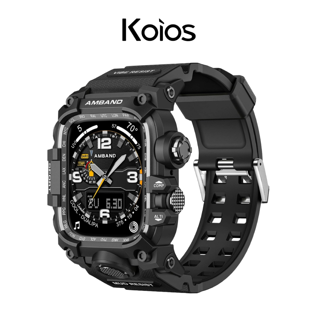 【Amband】Apple Watch｜M3 軍規一體式防摔錶殼 9 8 7 SE 45 44 防摔 保護殼 錶殼 錶帶