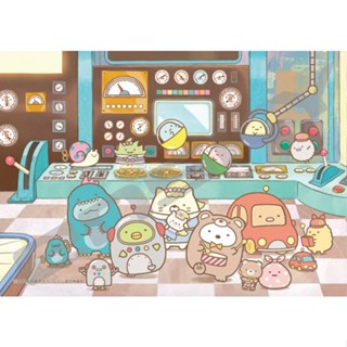 208-126 迷你208片日本正版拼圖 日本進口拼圖 三麗鷗 角落生物 角落小夥伴 電影版 玩具工廠神秘事件
