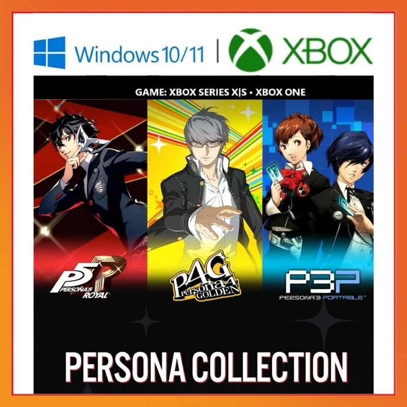 【官方正版】PC XBOX 合輯 女神異聞錄 3 4 5 皇家版 黃金版Persona 5 中文版 ONE Series