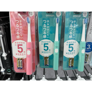米布雜貨~日本 OMRON 歐姆龍 HT-B216 水洗音波 聲波式 電動牙刷