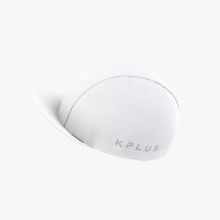 [KPLUS] QUICK DRY CAPS 全白AWS 透氣小帽 單車小帽 單一尺寸 巡揚單車